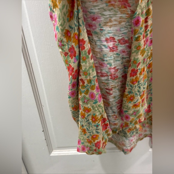 Natural Life Women’s Hangout Floral Knit Sleeveless Maxi Dress Size L/XL Boho - Picture 6 of 7